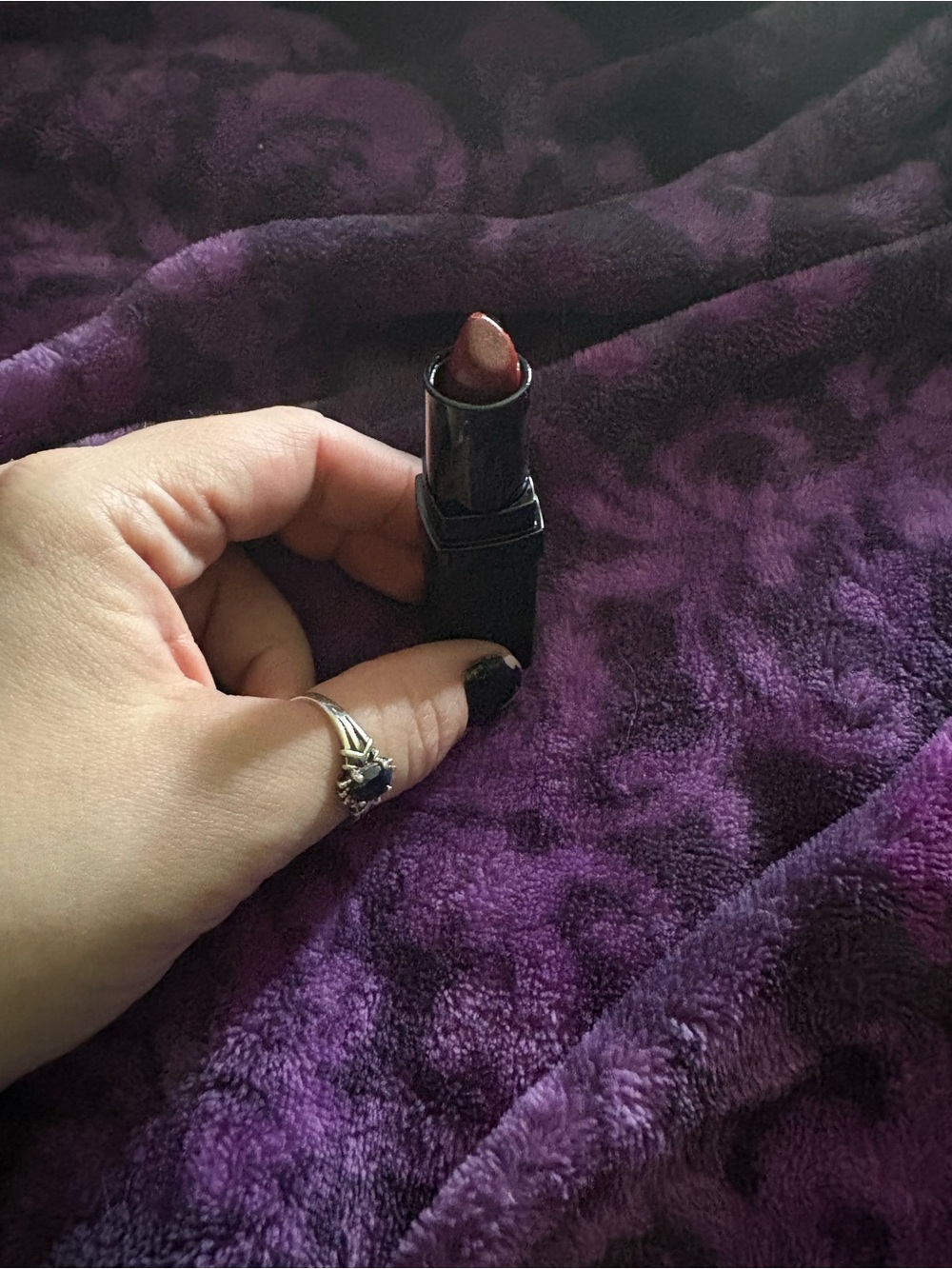 Younique Deep Plum Lipstick - Rich Berry Shade